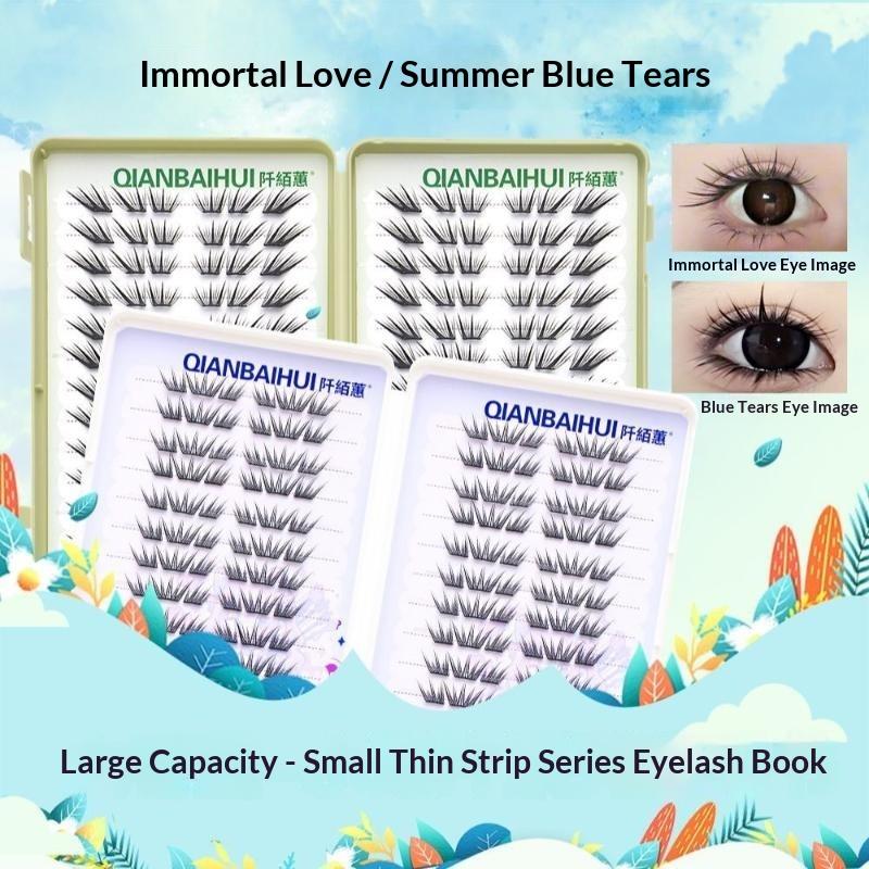 Eyelash Extension Fox Eye - 1Box Fox Eye Manga False Eyelashes