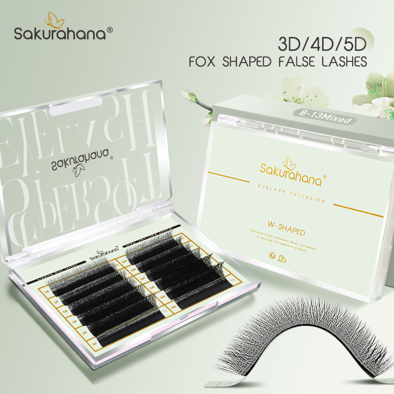 Eyelash Extension Fox Eye - SAKURAHANA Fox 3D 4D 5D Shaped