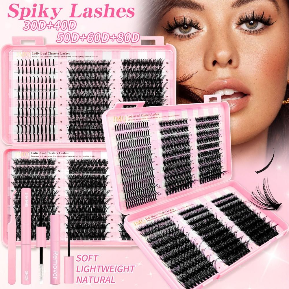 Eyelash Extension Wispy Look - 9-16mm Length False Eyelashes 3D Volume