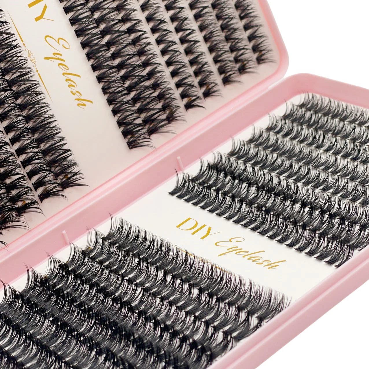 640pcs DIY Personal Lashes 40P - Eyelash Extension Wispy Look recension och pris