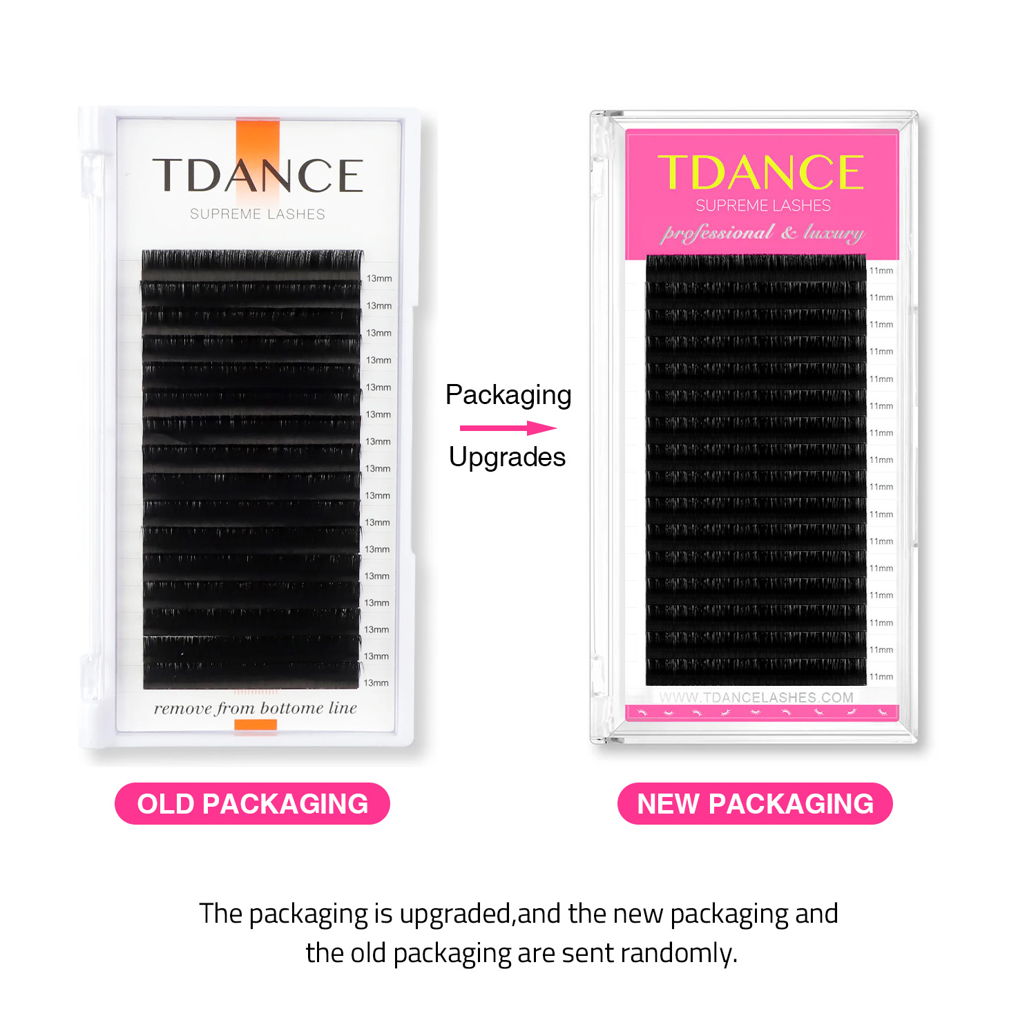 TDANCE Eyelash Extension 16Row - Eyelash Extension Korean recension och pris
