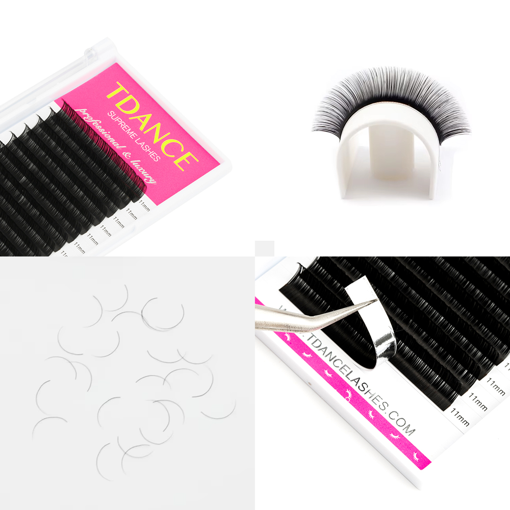 TDANCE Eyelash Extension 16Row - Eyelash Extension Korean recension och pris