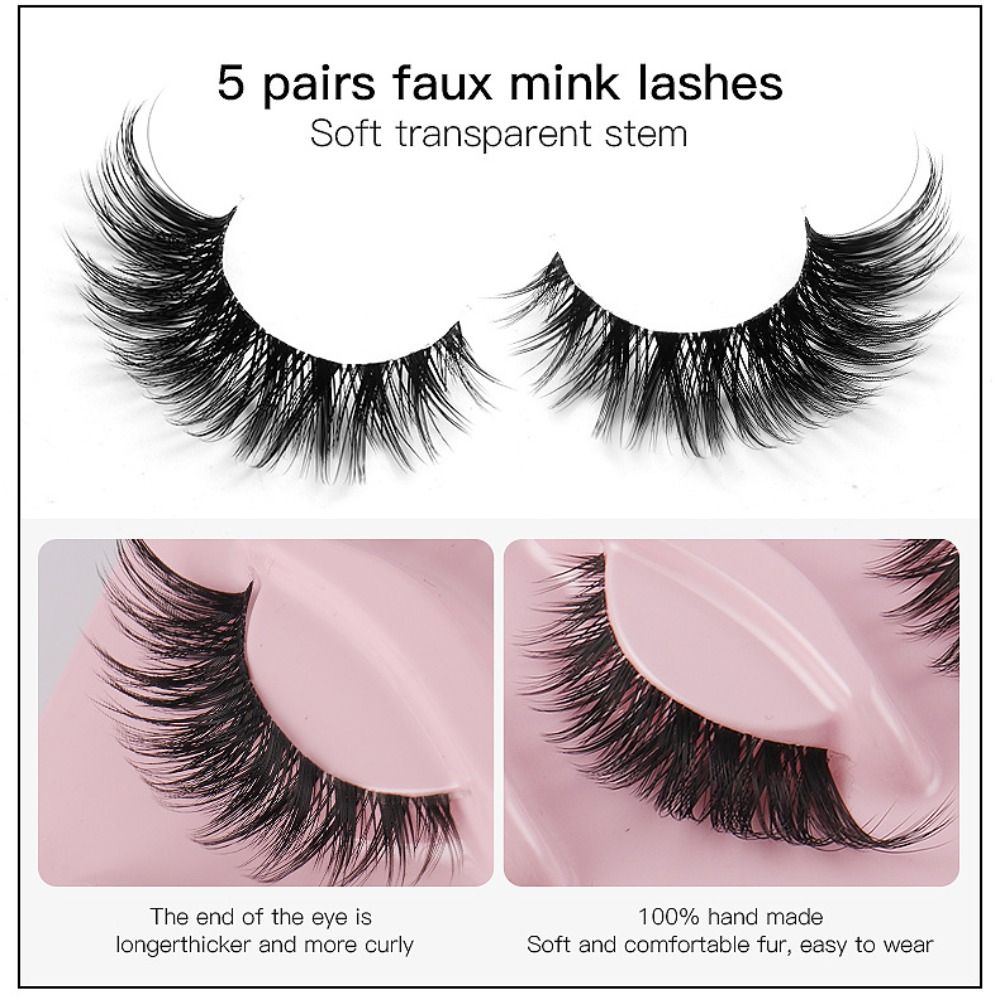 3D Fuffy Lashes Women Beauty T - Eyelash Extension Fox Eye recension och pris