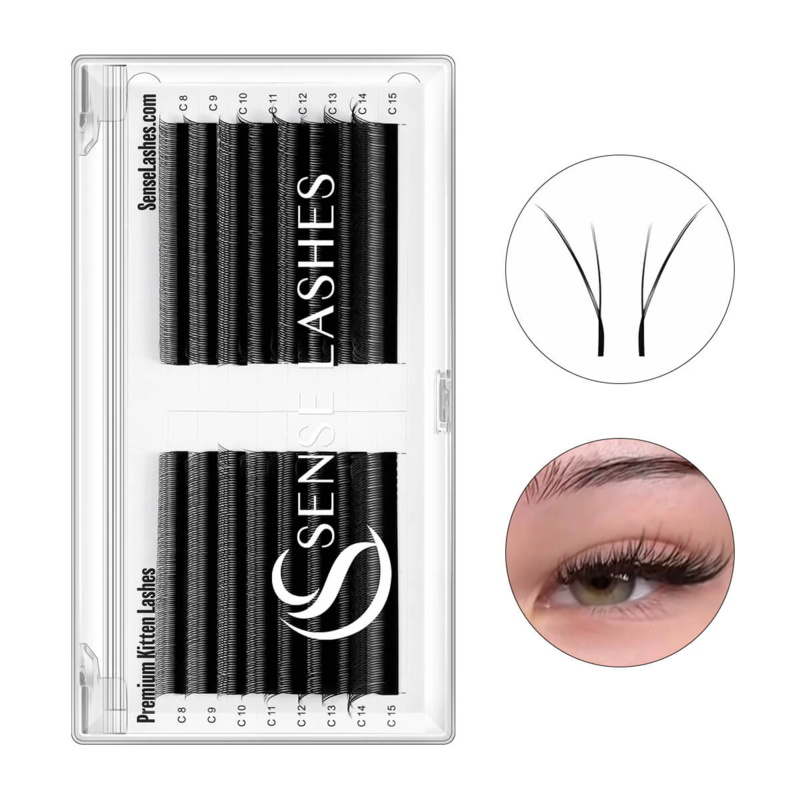 SENSE LASHES Fox YY Shape Eyel - Eyelash Extension Y Shape recension och pris