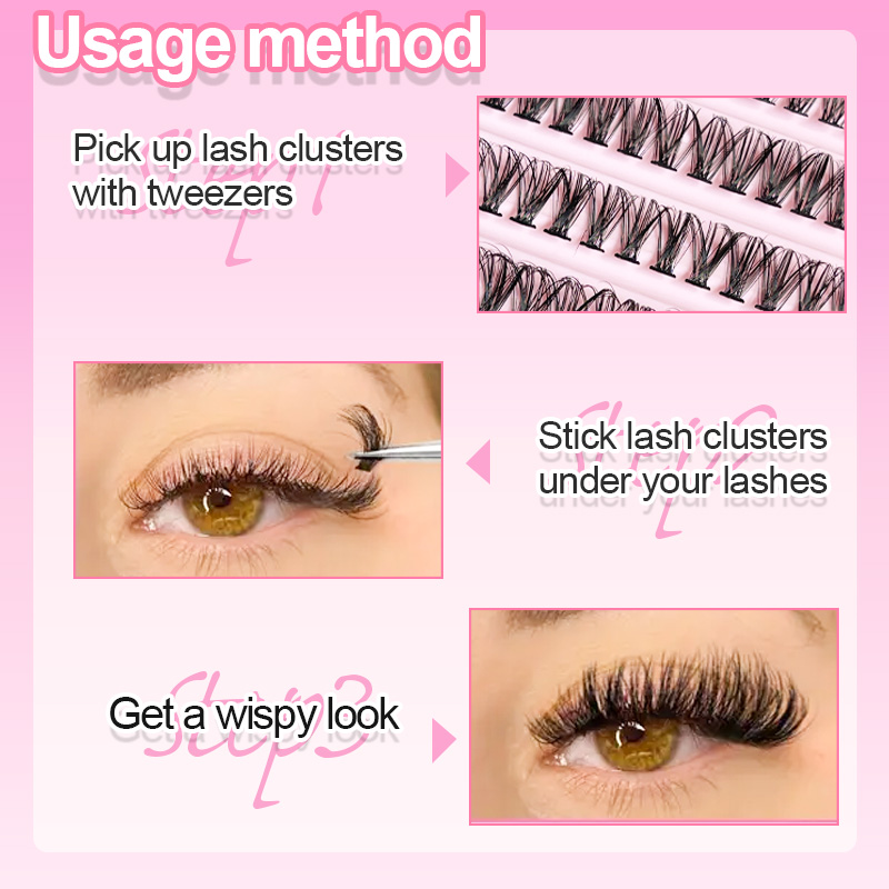 Individual Lashes Eyelash tuft - Eyelash Extension Natural Look recension och pris
