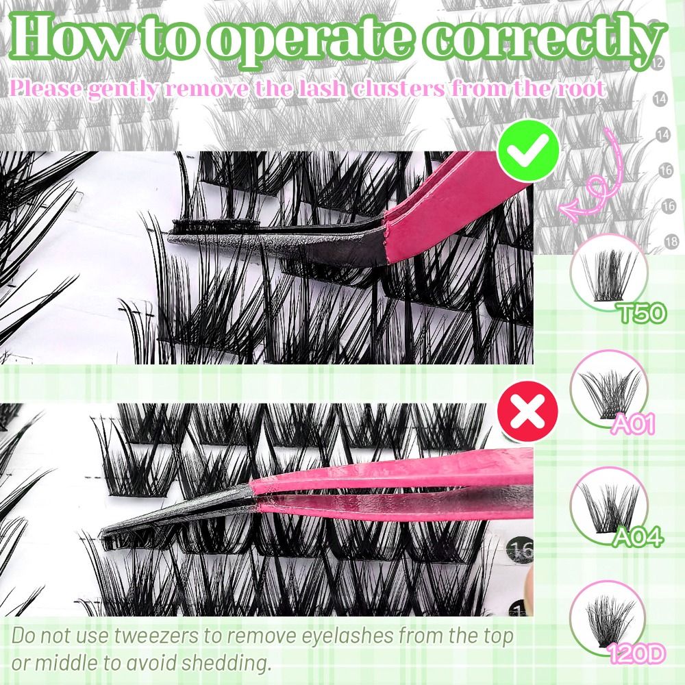 Natural Look False Eyelashes B - Eyelash Extension Natural Look recension och pris