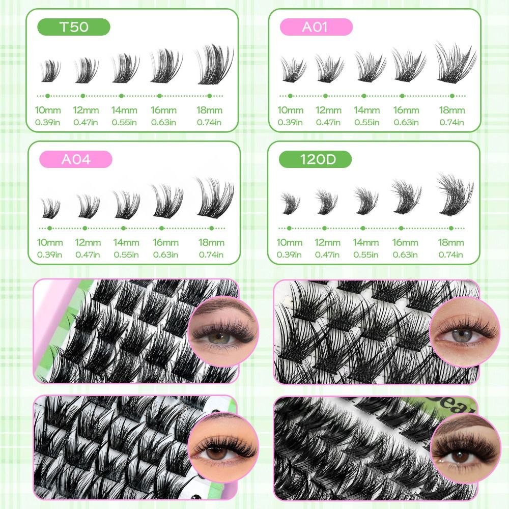 Natural Look False Eyelashes B - Eyelash Extension Natural Look recension och pris