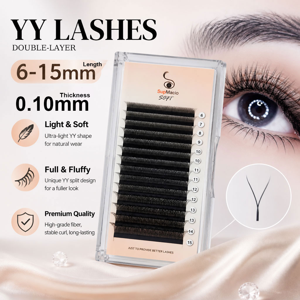 Supmacio 0.10 mm YY Lash Y Sha - Eyelash Extension Y Shape recension och pris