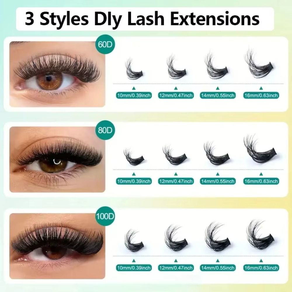 Natural Look False Eyelashes B - Eyelash Extension Natural Look recension och pris