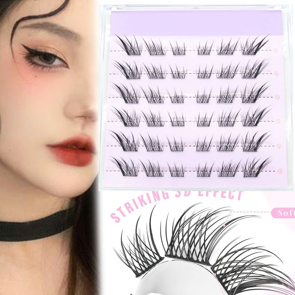 New 3D Cat Eye Self Adhesive L - Eyelash Extension Fox Eye recension och pris