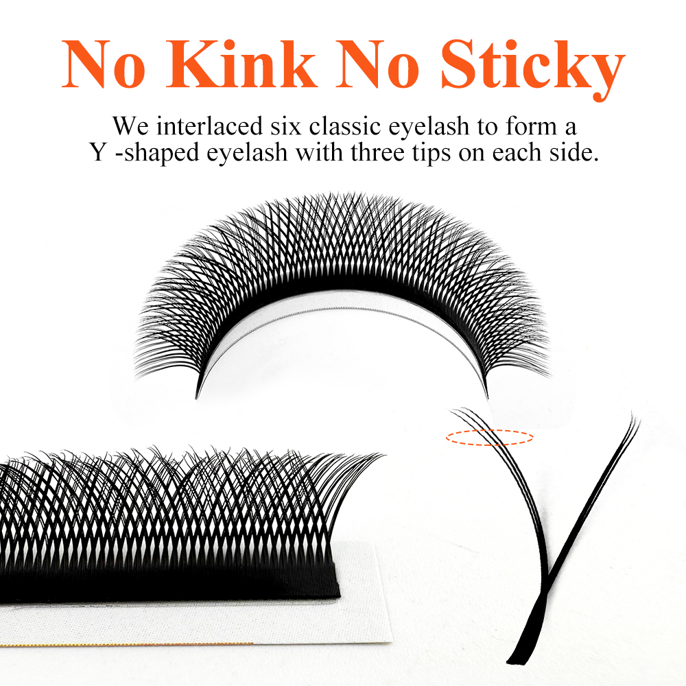 LAKANAKU Y Lashes Extensions C - Eyelash Extension Y Shape recension och pris