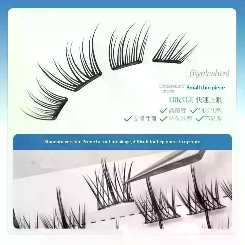 Fox Eye Manga False Eyelashes  - Eyelash Extension Fox Eye recension och pris
