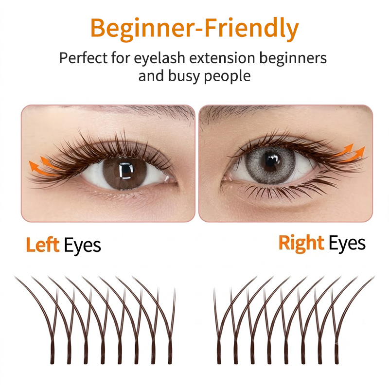 Winky Beauty Brown Fox Yy Lash - Eyelash Extension Y Shape recension och pris