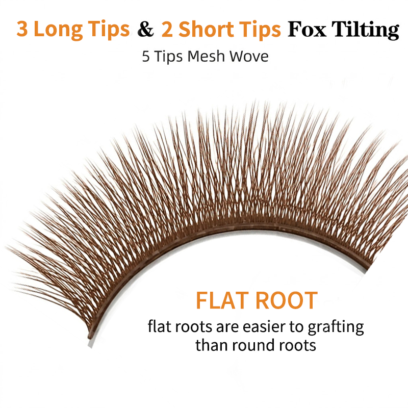 Winky Beauty Brown Fox Yy Lash - Eyelash Extension Y Shape recension och pris