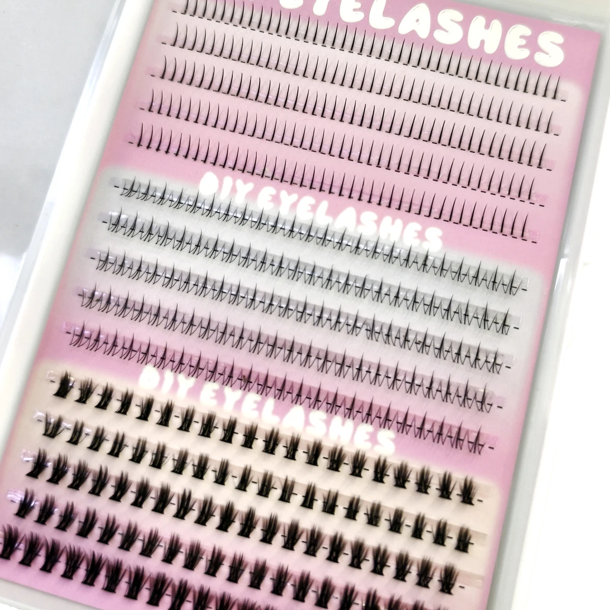 AMSDCN 3styleBottom 15rows  La - Eyelash Extension Wispy Look recension och pris