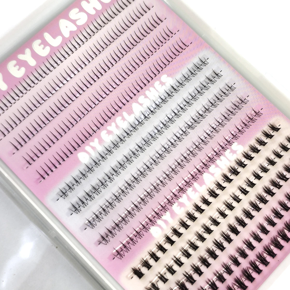AMSDCN 3styleBottom 15rows  La - Eyelash Extension Wispy Look recension och pris