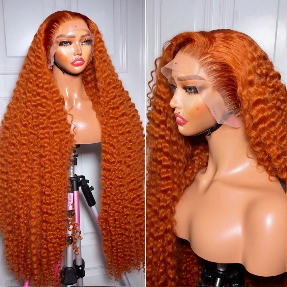 200% Density Ginger Orange Dee - Eyelash Extension Natural Look recension och pris