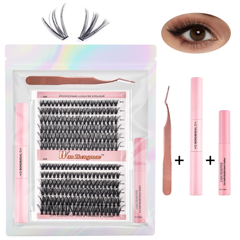8-16mm Length False Eyelashes  - Eyelash Extension Natural Look recension och pris
