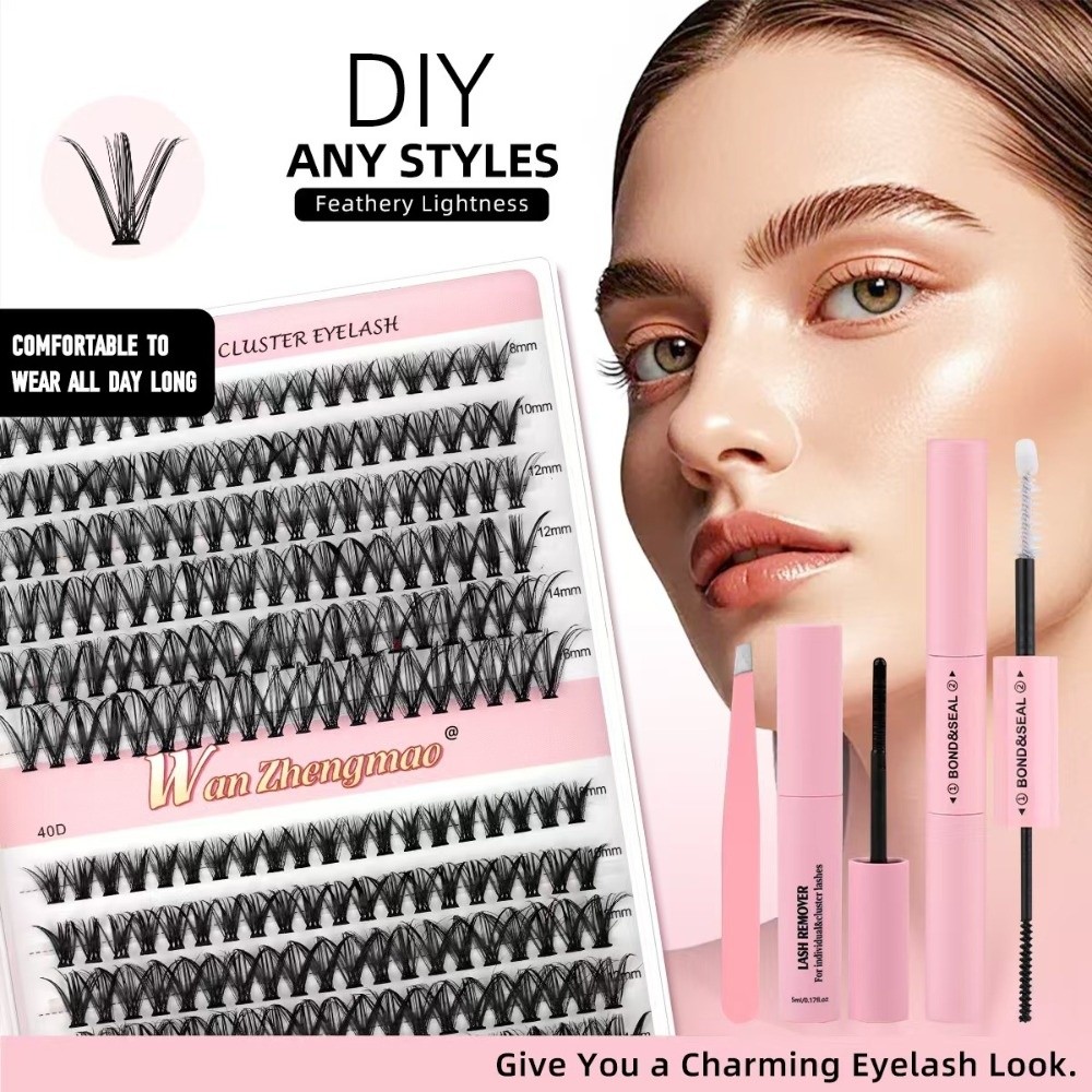 8-16mm Length False Eyelashes  - Eyelash Extension Natural Look recension och pris