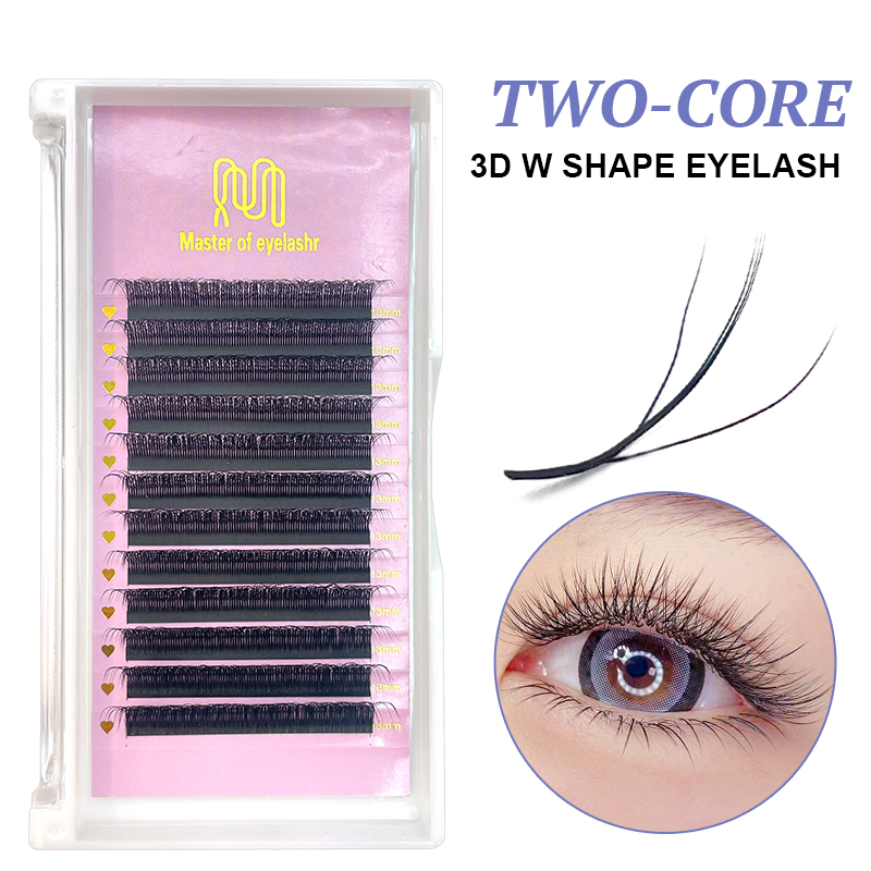 New Fairy 3D Thick W Shape Eas - Eyelash Extension Y Shape recension och pris
