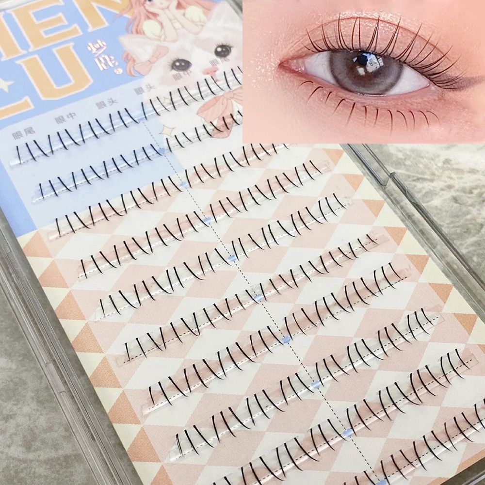 Korean Lower Eyelashes 3D Mink - Eyelash Extension Korean recension och pris