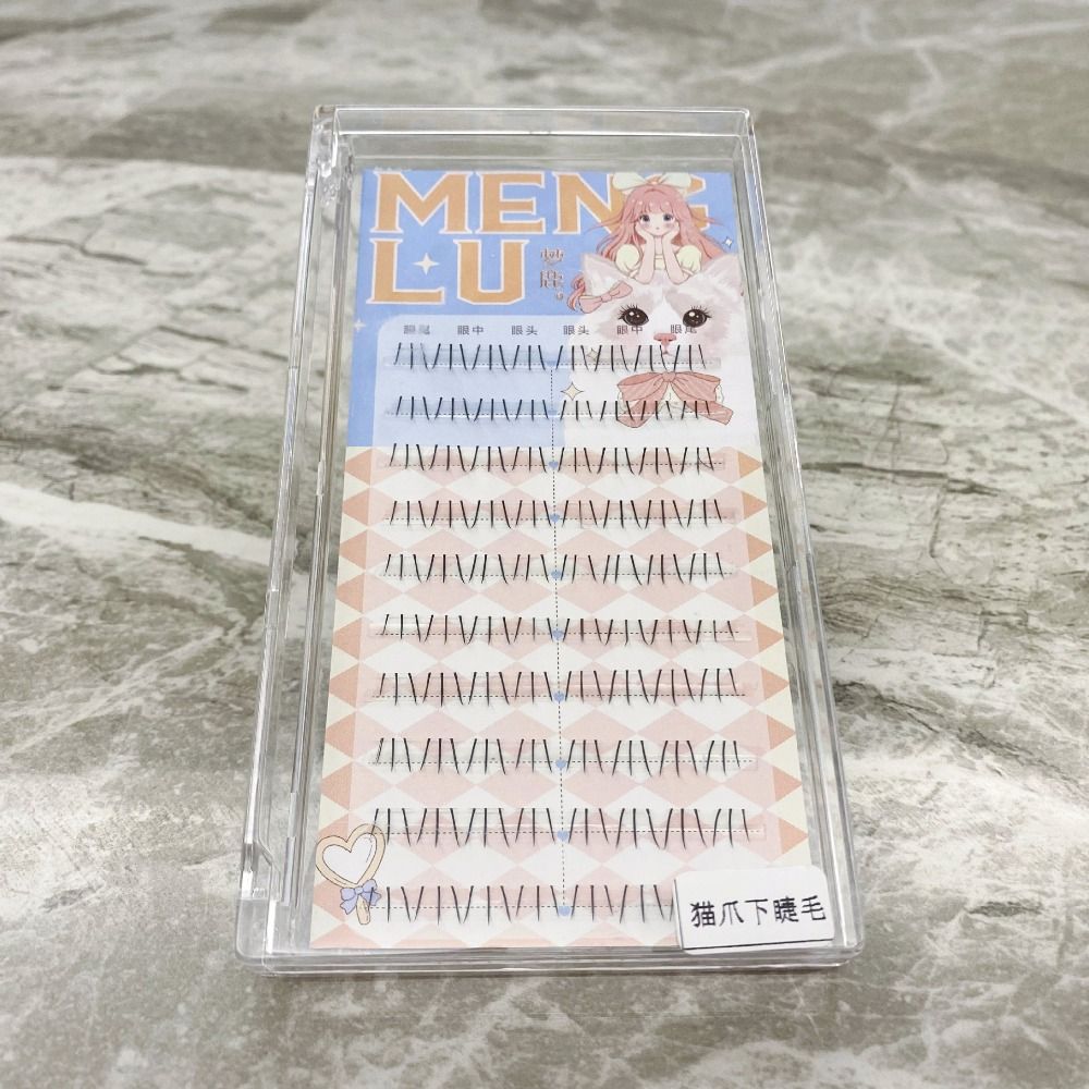 Korean Lower Eyelashes 3D Mink - Eyelash Extension Korean recension och pris