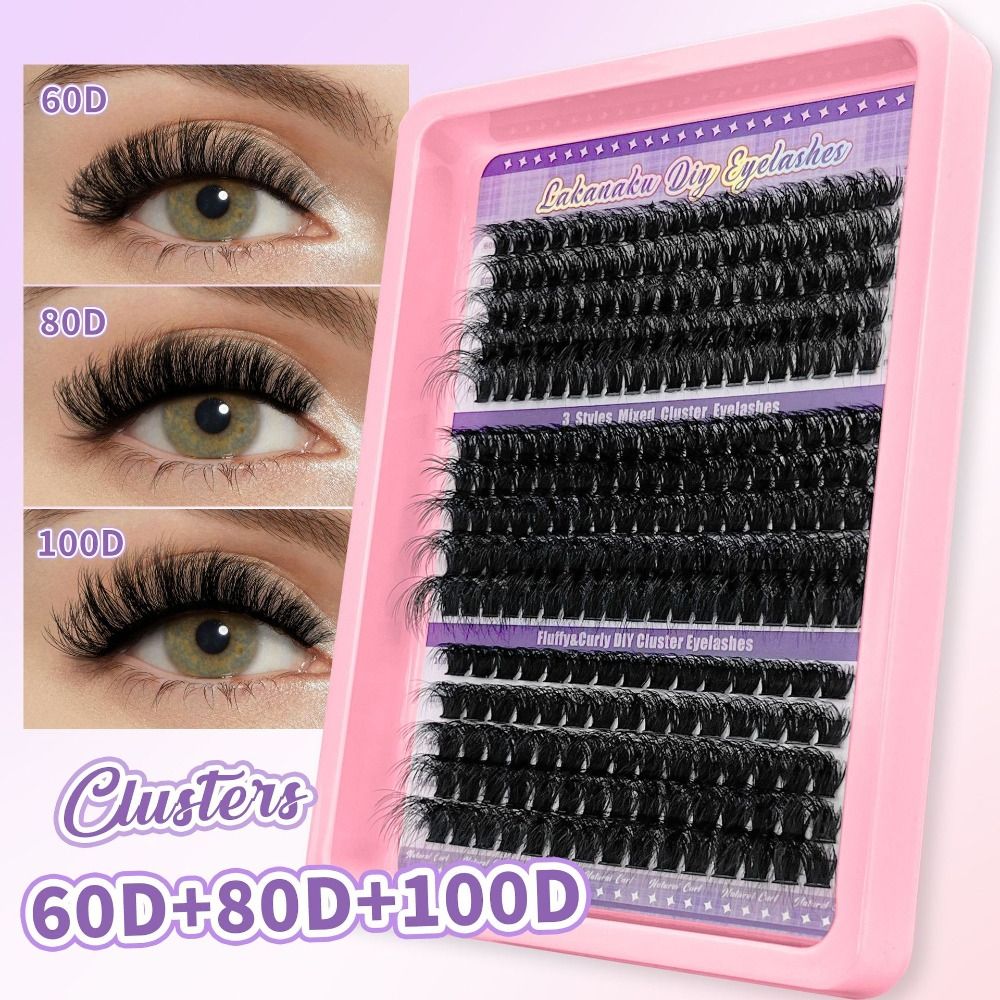 9-16mm Length False Eyelashes  - Eyelash Extension Wispy Look recension och pris