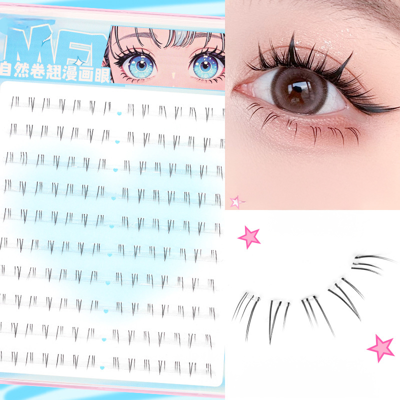 Self Adhesive Bottom Lashes No - Eyelash Extension Korean recension och pris